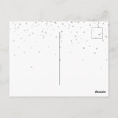 Eine kleine Dragon Baby Dusche Danke Postkarte (Rückseite)