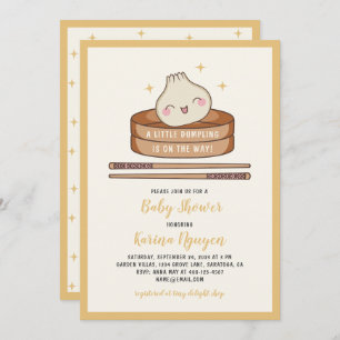 Eine kleine duftende Babydusche Einladung