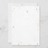 Eine kleine duftende Babydusche Einladung (Rückseite)