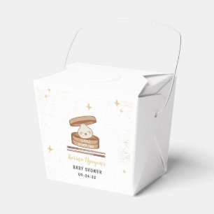 Eine kleine duftende Babydusche Geschenkschachtel