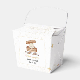 Eine kleine duftende Babydusche Geschenkschachtel