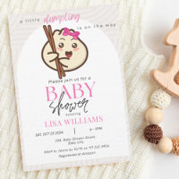 Eine kleine dumme Pink Girl Bao Asiatische Babydus