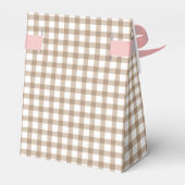 Eine kleine Dumpling ist auf dem Weg zur Babydusch Geschenkschachtel (Rückseite)