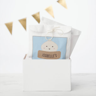 Eine kleine Dusche ist unterwegs Geschenktütchen