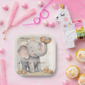 Eine kleine Erdnuss-Baby-Party Pappteller (Party)