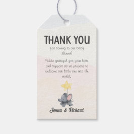 Eine kleine Erdnuss ist unterwegs mit einer Babydu Geschenkanhänger