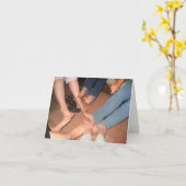 Eine kleine Erinnerung: Es ist Zeit für Ihren Karte (Gelbe Blume)