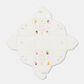 Eine kleine Fee ist unterwegs! Babyparty Geschenkschachtel (Ungefaltet)