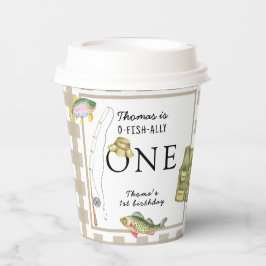Eine kleine Fischerman Birthday Party Pappbecher