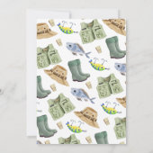 Eine kleine Fisherman Baby-Dusche Einladung (Rückseite)