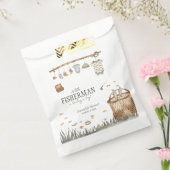 Eine kleine Fisherman Watercolor Babydusche Geschenktütchen (Versiegelt)