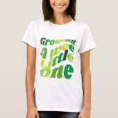 Eine kleine Frau wachsen als Patrick Schwangerscha T-Shirt (Vorderseite)