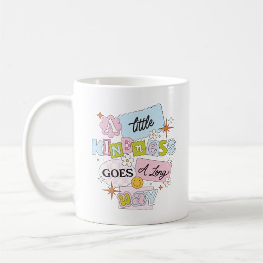 Eine kleine Freundlichkeit wirkt weit Kaffeetasse (Links)