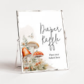 Eine kleine Fungi-verzauberte Mushroom-Windel-Raff Poster