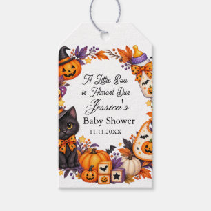 Eine kleine Geist ist bald fällig Halloween-Baby-P Geschenkanhänger