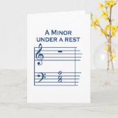 Eine kleine Grußkarte Karte (Gelbe Blume)