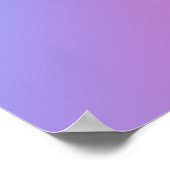 Eine kleine Güte hat ein Long Way Rainbow Poster (Ecke)