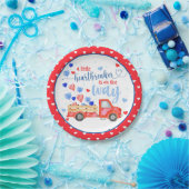 Eine kleine HeartBreaker-Babydusche Pappteller (Party)