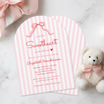 Eine kleine Herzensbogen-Rosa-Baby-Party