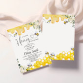 Eine kleine Honey Bee Baby Dusche Einladung