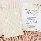 Eine kleine Honey Bee Baby Dusche Einladung