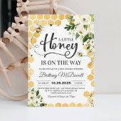 Eine kleine Honey Bee Baby Dusche Einladung