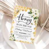 Eine kleine Honey Bee Baby Dusche Einladung