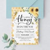 Eine kleine Honey Bee Baby Dusche Einladung