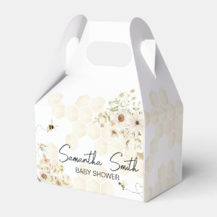 Eine kleine Honey Bee Baby Dusche Geschenkschachtel