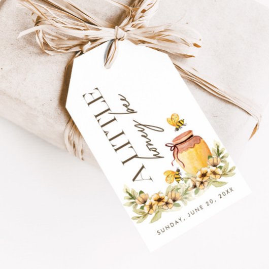 Eine kleine Honigbiene - Spring Baby Duwer Gefalle Geschenkanhänger