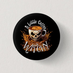 Eine kleine Kaffeehexerei Button