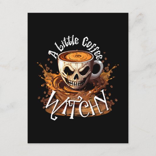 Eine kleine Kaffeekwitsche Begleitkarte (Vorderseite)