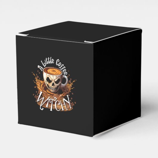 Eine kleine Kaffeekwitsche Geschenkschachtel (Vorderseite)