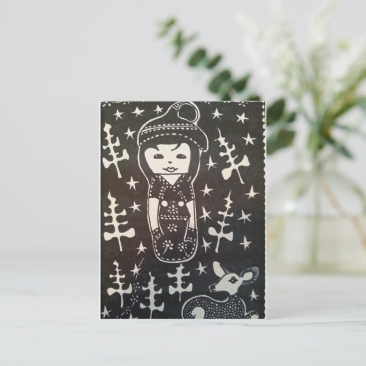 Eine kleine Karte (Stehend Vorderseite)