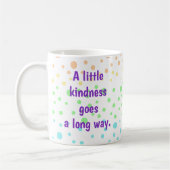 Eine kleine Kindheit hat eine Long Way Rainbow Tas Kaffeetasse (Links)
