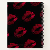 Eine kleine Klappe Notizblock (Rückseite)