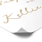 Eine kleine kleine Babydusche, Baby-Kleidung - Wil Poster (Ecke)