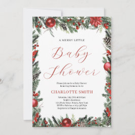 Eine kleine kleine Babydusche Einladung