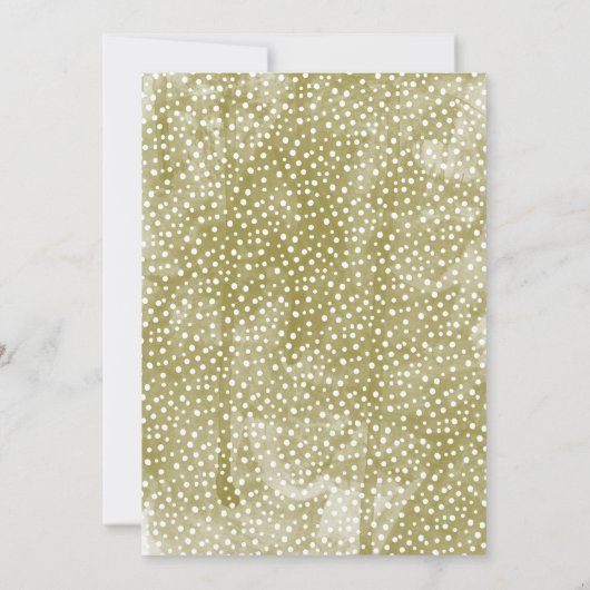 Eine kleine kleine Babydusche Einladung (Rückseite)