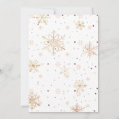 Eine kleine kleine Babydusche Einladung (Rückseite)