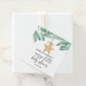 Eine kleine kleine Babydusche Geschenkanhänger (Beispiel)