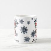 Eine kleine Kleinigkeit vor der Weihnachtsfeier-Ta Kaffeetasse (Mittel)