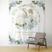 Eine kleine Kürbis-Fall-Babydusche Wandteppich (Beispiel)