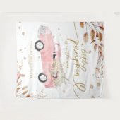 Eine kleine Kürbis-Fall-Babydusche Wandteppich (Vorderseite (Horizontal))