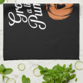 Eine kleine Kürbisfallen-Schwangerschaft wachsen Geschirrtuch (Gefaltet)