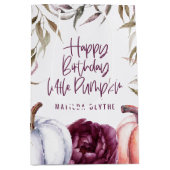 Eine kleine Kürbisgebirgsfeier zum Geburtstag Mittlere Geschenktüte (Vorderseite)