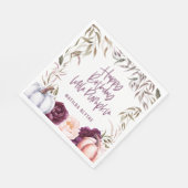 Eine kleine Kürbisgebirgsfeier zum Geburtstag Serviette (Ecke)