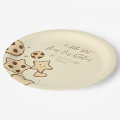 Eine kleine Leckerei aus unserer Küche (Creme) Pappteller (Schrägansicht)