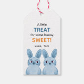 Eine kleine Leckerei für ein sonniges Party Geschenkanhänger (Vorderseite)