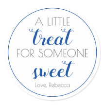 Eine kleine Leckerei für eine Geschenkmarke für ei